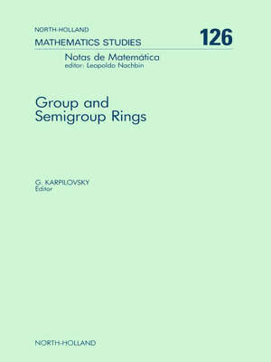 cover image of Group and Semigroup Rings
